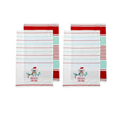 Ladelle cotton kitchen towels, set of 4.