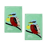 Ladelle cotton kitchen towels, set of 2.