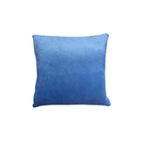 Alastairs Augusta Mink denim square cushion.