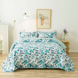 100% Cotton Lightly Quilted Coverlet Set Delta Queen 230 x 250 cm