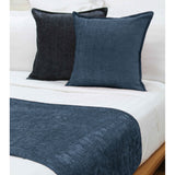 Bed runner, double size, reversible, so either side can face up.