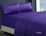 Egyptian cotton bed sheets, double size.