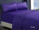 Egyptian cotton bed sheets, mega king size.