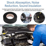 7 Rolls Automotive Wire Loom Harness Tape Cloth Electrical Insulation Noise Damping