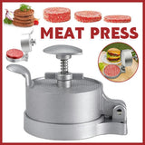 Flip Top Burger Press Meat Patty Maker Mould Filling Tool for Kitchen Hamburger