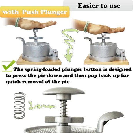 Filling tool, with a non-stick surface, easy to clean.
