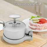Flip Top Burger Press Meat Patty Maker Mould Filling Tool for Kitchen Hamburger