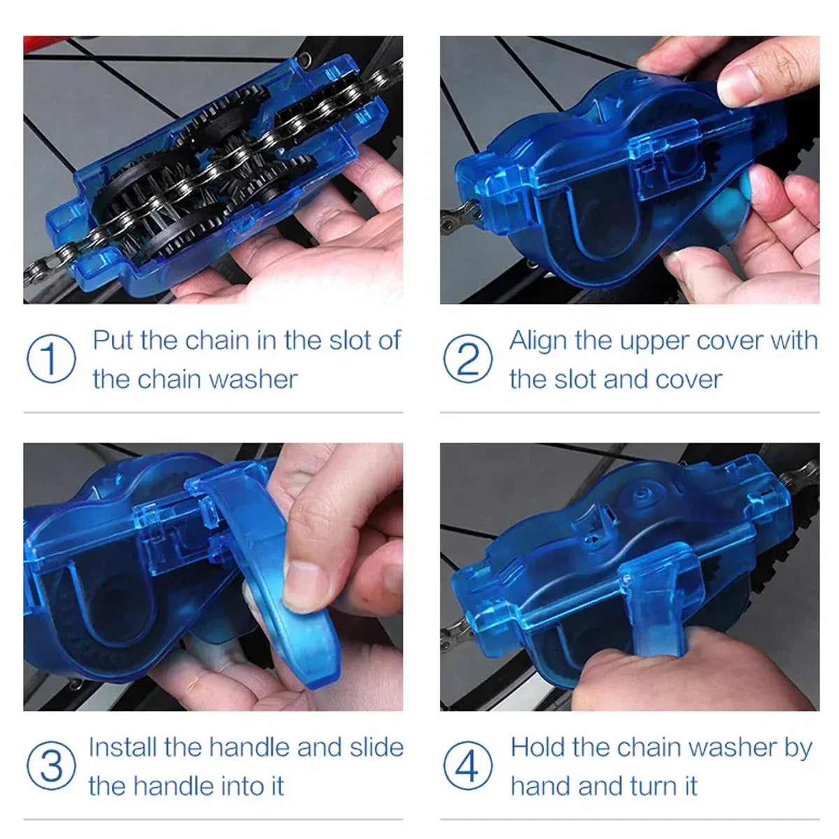 10 Piece Bike Cleaning Brush Kit Bicycle Maintenance Tool Set for Chain and Gear