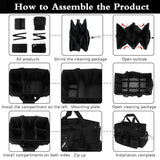 Multi Function Large Capacity Cleaning Tool Storage Bag with Adjustable Strap