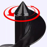 Power Garden Spiral Plant Auger Earth Planter Drill Bit Post Hole Digger Tool - 80*300MM (0.55kg)