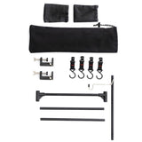 Outdoor Camping Hanging Rack Desktop Shelf Table Side Storage Camping Organizer