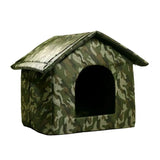 Waterproof Outdoor Cat Nest Stray Pet Hiding Nest Simple Dog House Shelter Bed - L