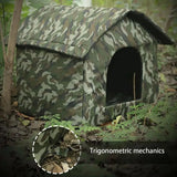 Waterproof Outdoor Cat Nest Stray Pet Hiding Nest Simple Dog House Shelter Bed - L