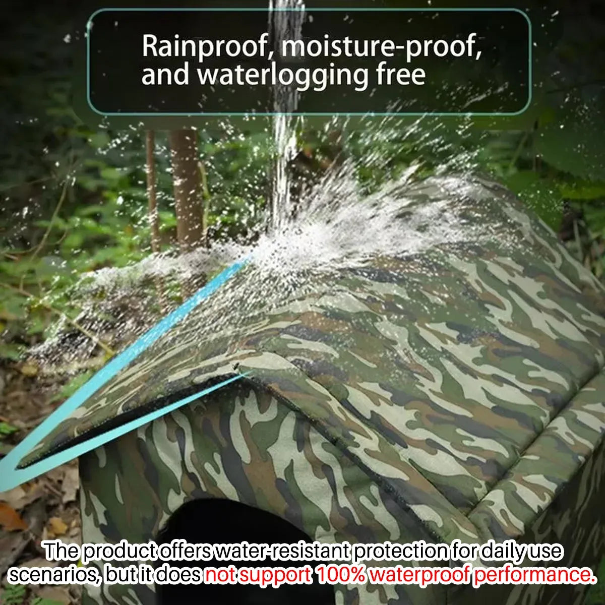 Waterproof Outdoor Cat Nest Stray Pet Hiding Nest Simple Dog House Shelter Bed - L