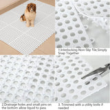 Small Pet Cage Foot Mat Anti Chew Rabbit Guinea Pig Cage Liner Pad Anti-Sticking