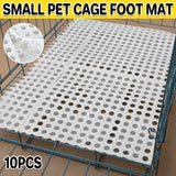 Small Pet Cage Foot Mat Anti Chew Rabbit Guinea Pig Cage Liner Pad Anti-Sticking