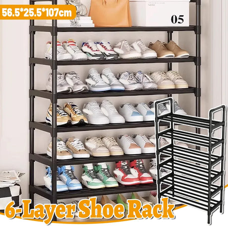 Black stackable organiser.