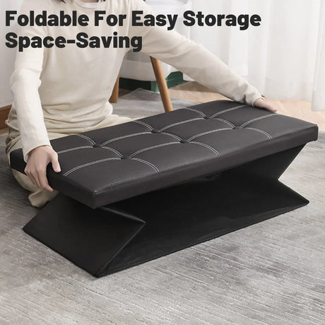 Foldable storage boxes, 110L, folds flat.