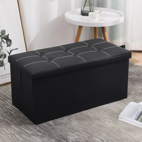 Foldable storage boxes, 110L, folds flat.