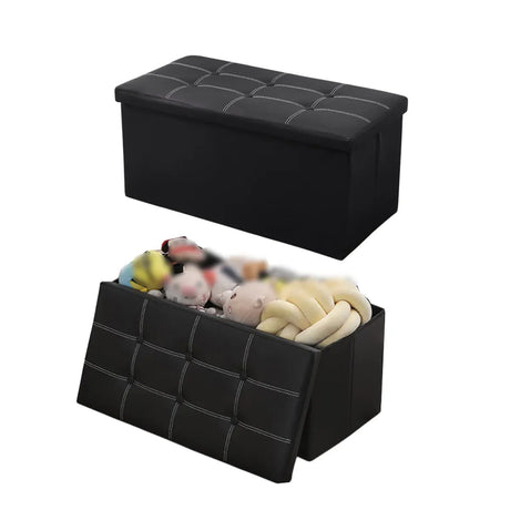 Foldable storage boxes, 110L, folds flat.