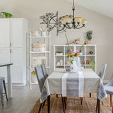 Multi-Layer Kitchen Storage Rack with Adjustable Feet and 38cm Layers