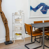 Multi-Layer Kitchen Storage Rack with Adjustable Feet and 38cm Layers