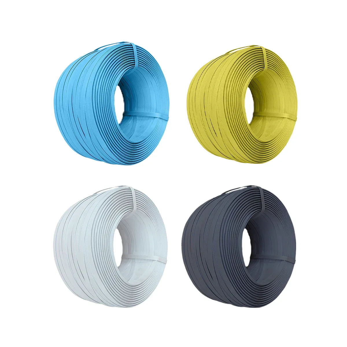 Packing Strap Roll 15MM Heavy Duty Binding Band Plastic Strapping for Packaging - Blue