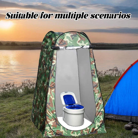 Portable tent easy use, supplied with a carry bag.