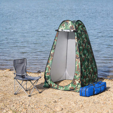 Portable tent easy use, supplied with a carry bag.