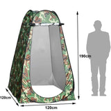 Portable tent easy use, supplied with a carry bag.