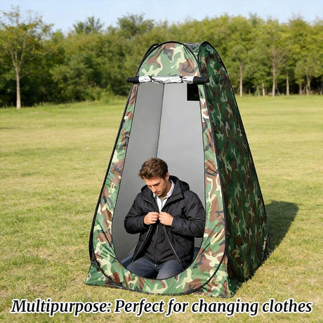 Portable tent easy use, supplied with a carry bag.