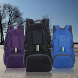 35L Light Foldable Waterproof Outdoor Sports Backpack Camping Hiking Travel Bag - Orange