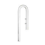 Aquarium Glass Inlet Outlet Pipe Fish Tank Filter Oil Film Remover Plant Holder - Speaker outlet-12mm