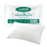 Luxor bamboo cooling pillow, single size.