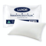 Luxor Australian Hotel pillow, single size.