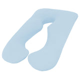 Woolcomfort body pillow, machine washable.
