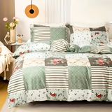 Dreamfields Emerald quilt cover, 2pcs, single size.