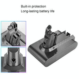 Extra Battery for Dyson V6 Handheld Vacuum - Replacement - 3.0Ah