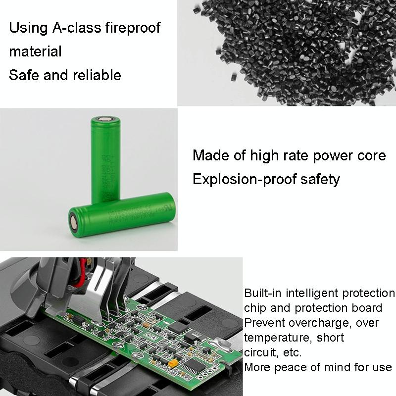 Extra Battery for Dyson V6 Handheld Vacuum - Replacement - 3.0Ah