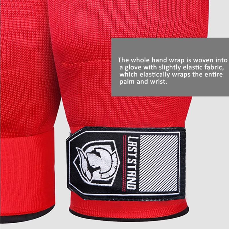 Protective Half Finger Boxing Gloves With Gel Padding And Wrist Support - One Size - Blue