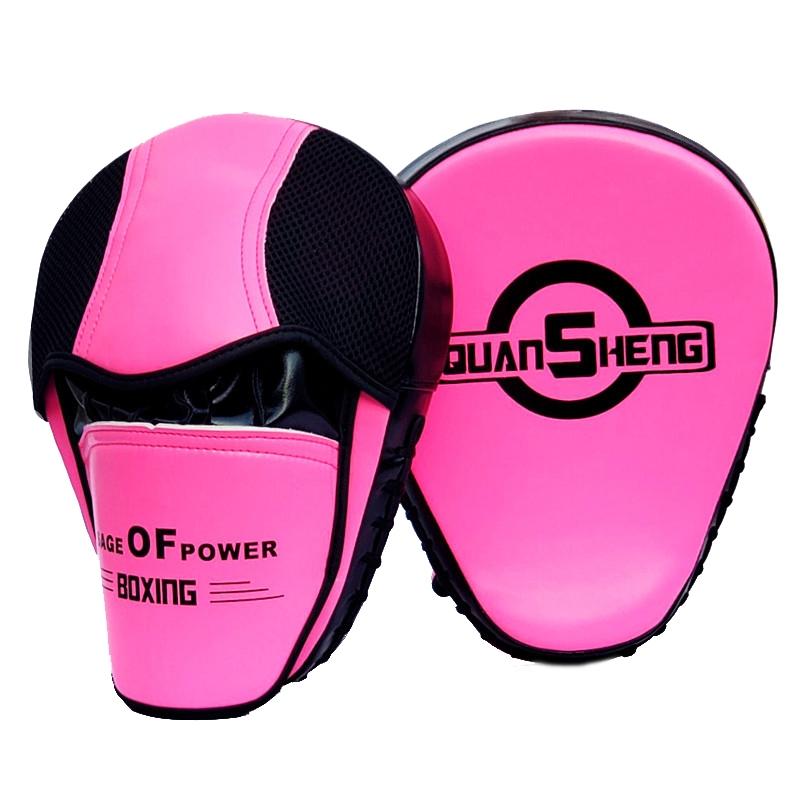 Training Target For Sanda Fighting - Arc Boxing Hand - Fluorescent Pink