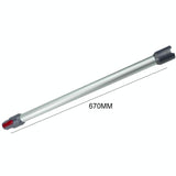 Metal Straight Pipe Extension for Dyson V7 / V8 / V10 / V11 Vacuum - Silver