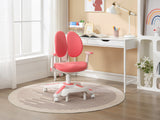 6x Ergonomic Children Kids Study Chairs Height Adjustable - Pink