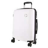 Pierre Cardin x Milleni 3-Piece Hardshell Super Light Luggage Bags Travel Suitcase - Burgundy/White