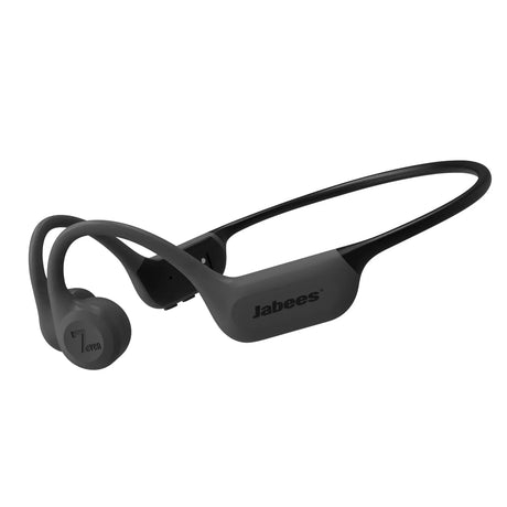 Black swimming running headphones.