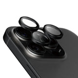 Clear ceramic lens protector, scratch resistant.