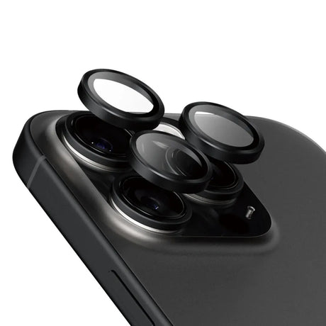 Clear ceramic lens protector, scratch resistant.