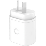 White wall charger, 20W.