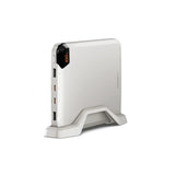 Cygnett VertPWR champagne power bank stand.