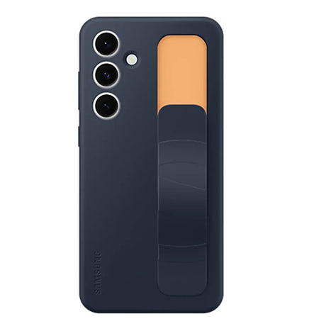 Samsung Standing Grip Case for Galaxy S24FE, Blue Black